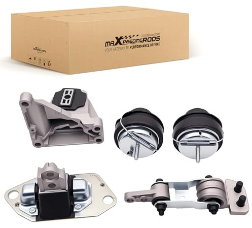 maXpeedingrods 30680750 5 soportes de motor para Volvo V70 XC90 2.3L / 2.4L / 2.5L 01-07 30680770 - Soporte estabilizador para motor
