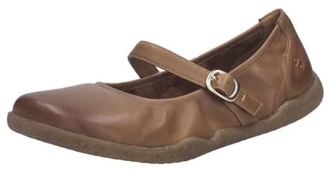 Josef Seibel Damen Riemchenballerina aus Leder in Weite G 84810 Cassandra 10, Größe:38 EU, Farbe:Braun