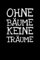 Ohne Bäume Keine Träume: Notizbuch Journal Tagebuch 100 linierte Seiten | 6x9 Zoll (ca. DIN A5)