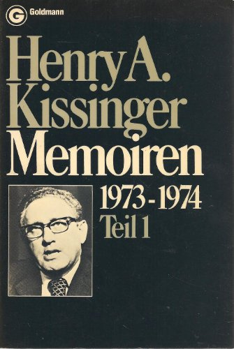 Memoiren 1973-1974, 3 Bde.