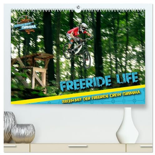 Freeride Life (hochwertiger Premium Wandkalender 2026 DIN A2 quer), Kunstdruck in Hochglanz: Biken mit der Freeride Crew Grimma (CALVENDO Sport)