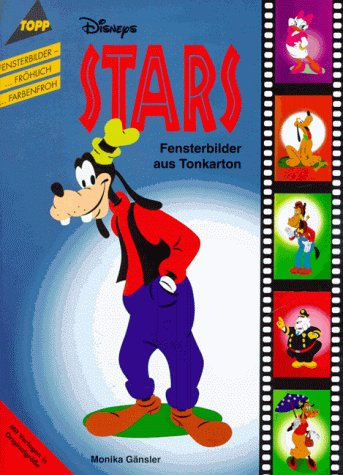Disney-Stars: Fensterbilder aus Tonkarton nach Walt Disney