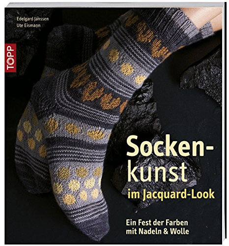 Sockenkunst im Jacquard-Look: Ein Fest der Farben mit Nadel und Wolle