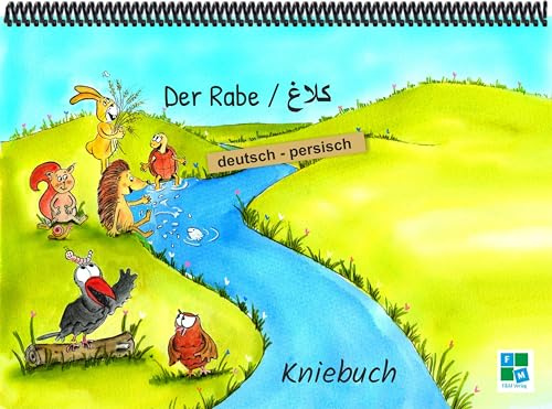 Der Rabe: Kniebuch deutsch / persisch