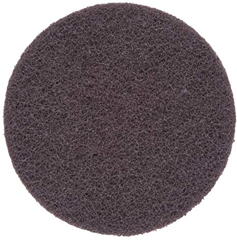 wolfcraft Haft-Schleifvlies fixoflex, für Blech, Ø 125 mm - 2219000 - für Trocken- und Nassschliff - Feinschliff von Karosserien - Made in Europe - Körnung 80 - für Schleifteller mit Klettgewebe