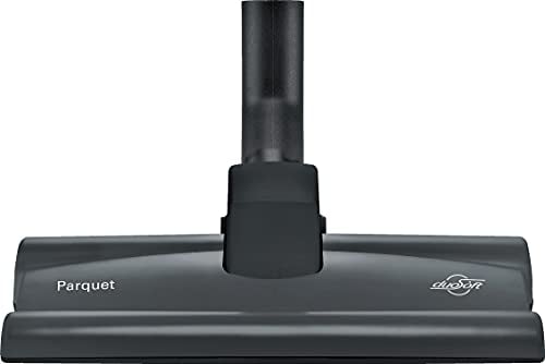 Bosch Hartbodendüse für Staubsauger BBZ124HD, 2 rotierende Rollen, extra flach, 100% Naturhaar, für Hartböden, Teppich, passend für Reihen BSG8, BSG7, BGS6, BSGL4, BSGL3, BX3, schwarz