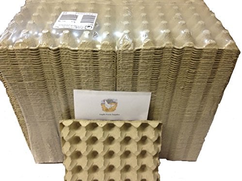 ANGLIA FARM SUPPLIES Egg trays large pack x 154 Cardboard Egg packaging (each trays holds 30 eggs)