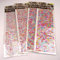 Meena Supplies Up to 1350x Stick On Self Adhesive Rhinestones - (Multicolour, 4mm x990 pcs)