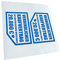 Kiwistar Autoaufkleber - Verbindlicher Kaufvertrag 20.000 € 12,5 x 10 cm - blau-52 - Aufkleber für Auto, Laptop, Fahrrad, LKW, Motorrad mehrfarbig JDM Decal Racing