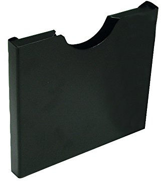 HPC Healthline GE/MGD Polythene Glove Box Holder, 18.5 cm x 19.5 cm x 2.5 cm, Black