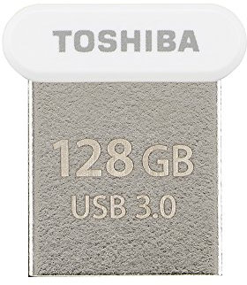 Toshiba THN-U364W1280E4 - Memoria USB 3.0 de 128 GB, Color Blanco