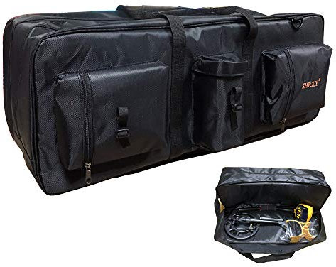 Metalldetektor Tragetasche Portable wasserdichte Leinwand Aufbewahrungstasche Multifunktions tragen Werkzeuge Organizer Schatzsuche Rucksack