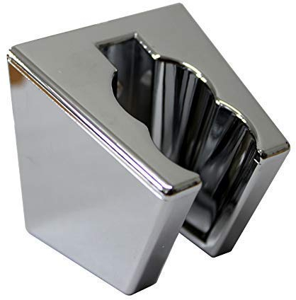 Andreas Dell Wandbrausehalter aus ABS - HD4 – Flexibler Duschkopfhalter, Brausehalter für Badezimmer, Einfache Montage, Korrosionsbeständig, Ideal für Standard- und Handbrausen