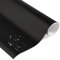 timalo® Premium Möbelfolie selbstklebend uni matt Küchenfolie Klebefolie zum Bekleben von Möbel, Türen PVC Folie Küche Bastefolie Türfolie | Schwarz-M-500x63cm