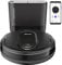 Shark IQ Saugroboter, selbstentleerender Staubsauger-Roboter mit Anti Hair Wrap, Teppich und Hartboden, Roboterstaubsauger, 90 Min Laufzeit, manuelle und App-Steuerung, Schwarz, RV1000SEU