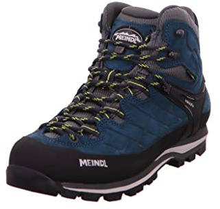 Meindl Unisex Wanderstiefel, Grün, 46 EU, Dunkelgrün N Gelb, 46 EU