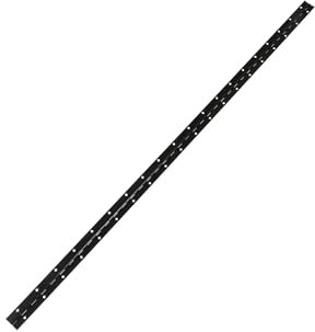 Wovar Bisagra de piano negra 32 x 1000 mm - Por unidad