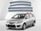 REDOVO 4 Stück Auto Windabweiser Deflektor für Mazda 5 2005-2009 Autofenster Regenschutz Deflektoren Dekoration AutoZubehöR