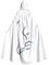FRESQA Smoker Unisex Umhang mit Kapuze, Polyester, Cosplay-Kostüme, Weihnachten, Halloween, Party, Vampirumhang