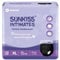 SUNKISS INTIMATES Einweg-Menstruationshöschen für Frauen mit starker Blutung, Unparfümierte Wochenbett Unterwäsche, Schwarz, Größe XL, 10 Stück