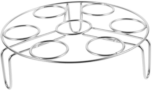 MAGICLULU Rejilla Para Vaporizar Huevos Acero Inoxidable 304 Multifunción Cocina Doméstica Soporte Para Cocinar Al Vapor