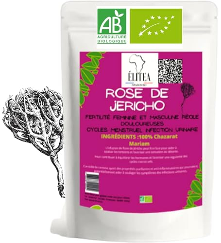 ELITEA Rose de Jericho x3 Bien être Intime Fertilité Confort Urinaire Chajarat Mariam du Desert pACK XXL
