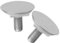 CRILSTYLEO 2 Piezas Cubierta Del Grifo Del Fregadero Tapa Del Orificio Del Grifo La Encimera Placa Ciega Del Fregadero La Cocina Tapón Del Agujero Lavabo El Plastico Tapa Del Grifo