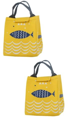 Alipis 2 Stück Lunchtasche Thermotasche Isolierte Tragetasche Lunchtasche