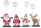 4 Stück Weihnachts-Büroklammern, Weihnachtsmann, Schneemann, Muster, Lesezeichen, Büro, niedliche Büroklammern, Neuheit, Weihnachtsbuch, Marker, Fotodatei, Dokumentenklemmen für Kinder, Schule,
