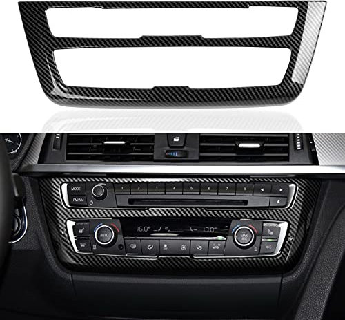 Auto Aufkleber CD Panel Abdeckung ABS Interieurleisten Trim Kompatibel mit BMW 3e 4er F30 F34 3GT F32 F33 F36 Zubehör