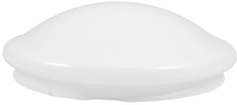 ULTECHNOVO Pantalla De Lámpara De Seta Pantalla De Lámpara De Camping De 22,6 Cm Pantalla De Lámpara Blanca Redonda Pantallas De Reemplazo Luz De Techo De Montaje Empotrado Para Lámparas De