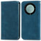 Cracedily Cover per Honor Magic5 Lite Case, Custodia Cover Pelle Premium Portafoglio con Porta Carte Magnetica Supporto Protezione Flip Case Custodia per Honor Magic 5 Lite, Blu-verde