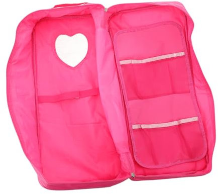 GETAJGHSD Multi-Function Puppen Aufbewahrungstasche Tragbare Tasche Für Puppenzubehör Und Puppenkleidung Für Reisen Aufbewahrung Von Spielzeug