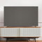 STHOYN Kreative Abnehmbare TV Cover Mit Hoher Elastizität Für Zuhause, Wohnzimmer, Desktop-dekorative TV Abdeckung Einfache Stoff(Curry,85-86 INCH_A)