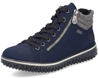 Rieker Donna Sneaker Z4263, Signora Sneaker Basse,Idrorepellente,riekerTEX