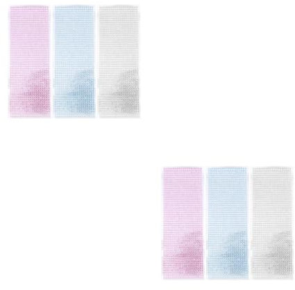 Cabilock 2 Set Di Auto Adesivi Diamanti Olografico Per Gemma Marmo Adesivi Di Diamanti Strass Delicati Con Gemme Di Gemme Fornitura Cellulare 3 Fogli*2