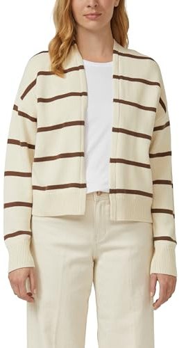 s.Oliver Gestreifter Cardigan aus Baumwollmix