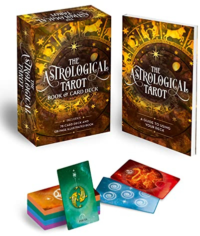 The Astrological Tarot Book & Card Deck: Includes a 78-Card Deck and a 128-Page Illustrated Book (Arcturus Oracle Kits)