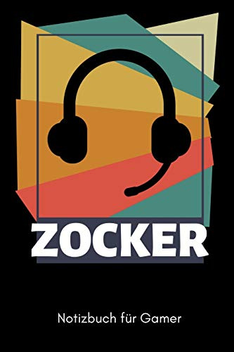 ZOCKER NOTIZBUCH FÜR GAMER: A5 Notizbuch PUNKTIERT | Gaming Buch | Geschenke für Zocker | Kleine Geschenke für Männer | Computer Gadgets | Lustige Geschenkidee für Teenager Nerds