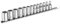 Britool E194675B Metric Drive Socket Set, 1/4, 13 Pcs