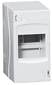 Coffret cache-bornes 2 modules - blanc RAL 9010