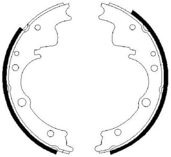 Bosch 0986487287 Brake Shoe
