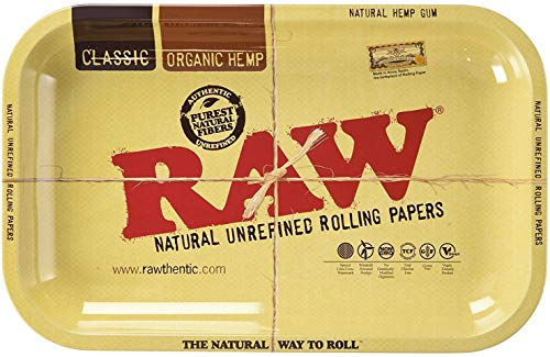 RAW Rolltablett aus Metall, klein, 28 x 18 cm