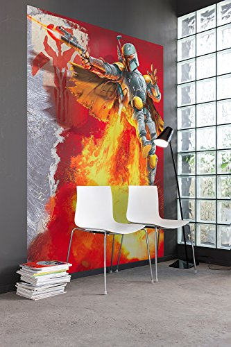 Komar Photo Murale sur Papier, 184cm x 254cm, Star Wars Boba Fett, 4-440