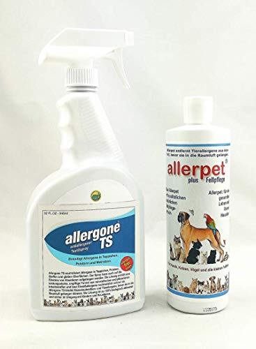 Allergone plus Fellpflege & Allergone Textilspray Kombipaket