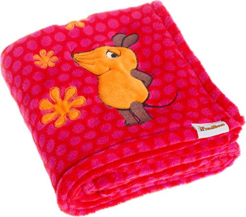 Playshoes 301732.0 Die Maus Fleecedecke, rosa