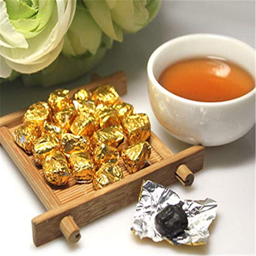 Chinesischer Pu'er Tee Instant 30 Stück - Gekochter Puerh Schwarzer Tee, Reifer Puer Aus Alten Bäumen