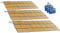 PEARL beach Badematte: 3er-Set Faltbare Bast-Strandmatten mit Tragegriffen, 180 x 90 cm (Badematte Bast, Bastmatten, Picknickdecke)