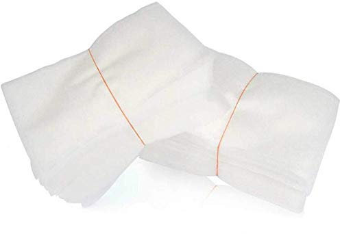 AMOYER 100pcs de semillero de Plantas de vivero Bolsas orgánica Biodegradable Bolsas de Crecimiento de Protección Ambiental vivero Macetas Suministros