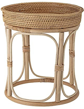 Bloomingville Beistelltisch Alda, naturfarben, Rattan